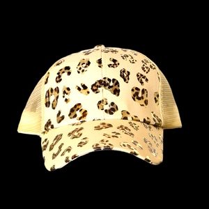 Woman's Adjustable Baseball Cap - Ponytail
